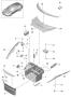 Diagram luggage compartment for your 2010 Porsche 911