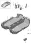 Diagram carpet linings for your 2018 Porsche 911 Targa 4 Targa