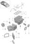 Diagram air conditioner and single parts for your Porsche 911