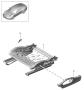 Diagram seat adjuster Sports seat Plus accessories for your Porsche
