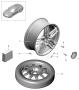 Diagram wheels for your Porsche Cayman