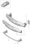 Diagram bumper reinforcement front for your 2024 Porsche Cayenne Base