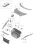 Diagram luggage compartment front for your Porsche Macan