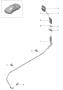 Diagram heating feed line return line for your 2018 Porsche Macan
