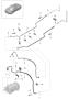 Diagram refrigerant circuit underbody and rear end for your 1988 Porsche 911