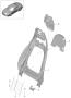 Diagram backrest frame sports seat accessories for your 2018 Porsche 911 Carrera 4S Coupe