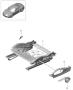 Diagram seat adjuster Sports seat Plus accessories for your Porsche
