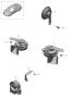 Diagram fanfare horn for your 2024 Porsche Cayenne Base