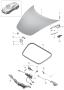 Diagram lid front for your 2021 Porsche Taycan