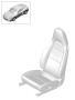 Diagram heating element backrest side bolster centre part seat surface for your Porsche