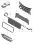 Diagram radiator centre for your 1967 Porsche 911