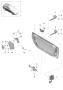 Diagram door in white installation parts door lock for your 2015 Porsche Cayman