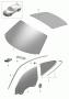 Diagram window glazing for your 2012 Porsche Cayman