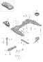 Diagram cross member wishbone for your Porsche