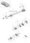 Diagram drive shaft for your 2007 Porsche 911