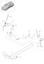 Diagram brake lines underbody centre rear for your 1977 Porsche 911
