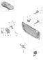 Diagram door in white installation parts door lock for your 2015 Porsche Cayman