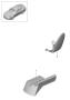 Diagram Sports seat Plus complete not available cover rail front seat for your Porsche