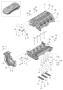 Diagram crankcase for your Porsche
