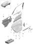 Diagram accessories door trim panel rear for your 2019 Porsche Macan