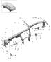 Diagram retaining frame dashboard for your 2001 Porsche 911