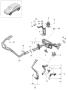 Diagram hot air line with auxiliary heater Petrol for your 2024 Porsche 911