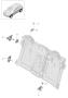 Diagram support backrest and seat frame mounting mounting parts for your 2021 Porsche Macan S 3.0L