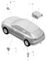 Diagram control unit sensor airbag airbag unit see group switch airbag see group for your Porsche