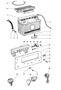 Diagram battery fuse box for your 1991 Porsche 911 Carrera 2 Targa 3.6L M/T RWD