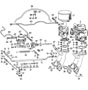 Diagram carburettor and fuel supply line for your Porsche