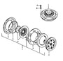 Diagram clutch for your 1957 Porsche