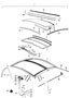 Diagram sunroof electric for your 2018 Porsche 911 3.0L 6 cylinder M/T AWD
