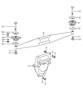 Diagram engine suspension rear for your Porsche