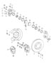 Diagram disc brake front for your Porsche