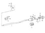 Diagram gear shift rod and shift rod coupling for your 1985 Porsche 911
