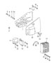 Diagram mounting plate for your 1970 Porsche