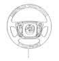 Image of AirBAG Steering WHEE. image for your 2002 Porsche Boxster