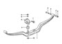 Diagram engine carrier for your 2020 Porsche Panamera 4S Hatchback