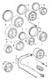 Diagram instruments speedometer mechanical for your Porsche