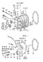 Diagram gear housing transmission cover for your 2022 Porsche 718 Cayman