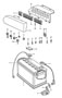 Diagram battery mounting plate for your 2010 Porsche Panamera