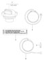 Diagram fuel tank cap aluminium look Instal. and mod. instruc. main group 2 attention for your Porsche