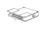 Image of Engine Control Module (ECM). A module in a vehicle. image for your Porsche 944