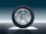 Image of 19-inch Macan Turbo wheels with winter tires image for your 2015 Porsche Macan