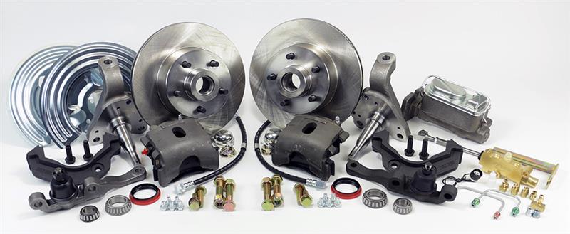 1962-1972 Mopar B-Body 1970-1972 E-Body Legend Series Front Disc Brake Conversion Kit with Manual Option 
