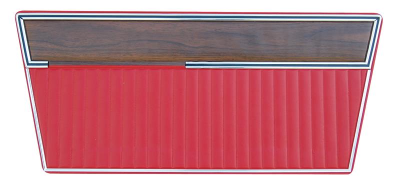 Door Panels, Front with Woodgrain, 1968-77 Bronco