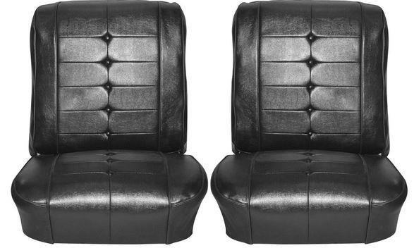 Front Bucket Seat Upholstery (Pair), 1963 Buick Riviera