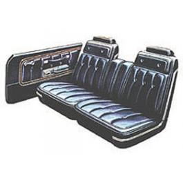 Front Bench Seat Upholstery 1974-1976 Gran Torino (Brougham) & 1974-1976 Ranchero GT Split Bench Seat