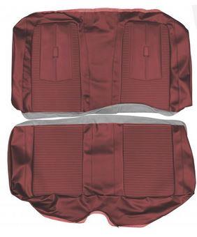 Rear Bench Seat Upholstery - Hardtop - 1967 Dart GT