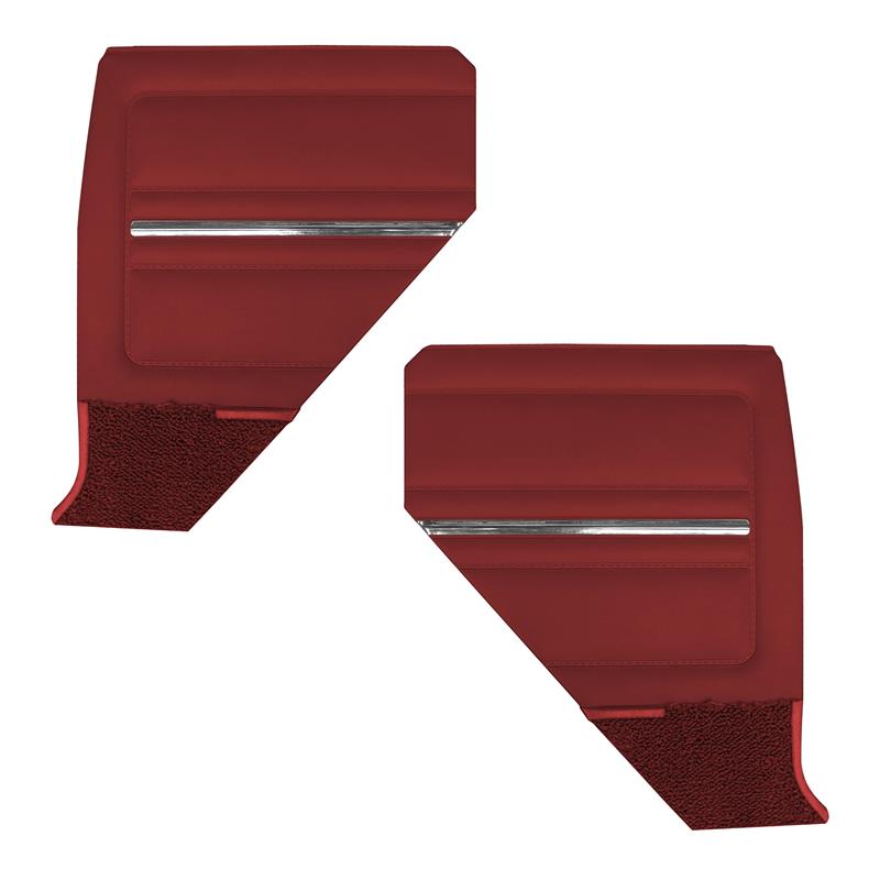 Convertible Rear Door Panels (Pair) - 1965 Dart GT